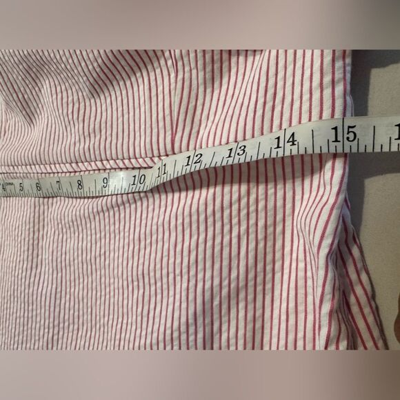 JCREW Pink Striped Off-Shoulder Dress - Picture 6 of 6